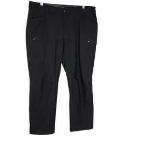 BC clothing Mens Pants Black Stretchy Thermal Outdoor Hiking 40 X 30 1360617